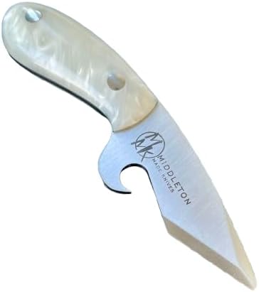 Middleton Made Knives Brew Shucker Oyster Knife with Bottle Opener, Walnut