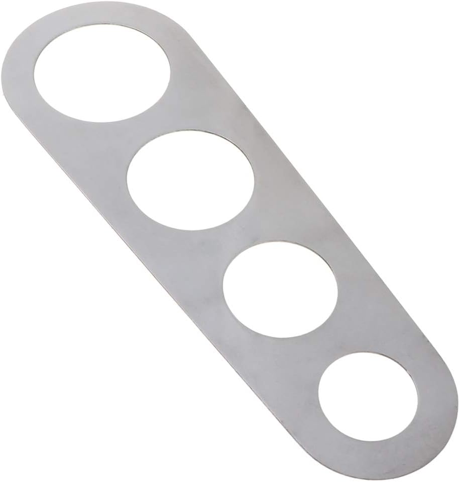Easy Clearing Pasta Ruler Measuring Tool With 4 Serving Portion Stainless Steel Spaghetti Measurer Cooking Accessories