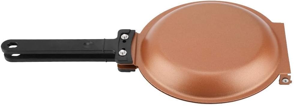 Double Sided Frying Pan, Nonstick Baking Pancake Pan with Flip Design Fried Egg Pancake Maker for Fluffy Pancakes Omelette Maker Frittata Maker