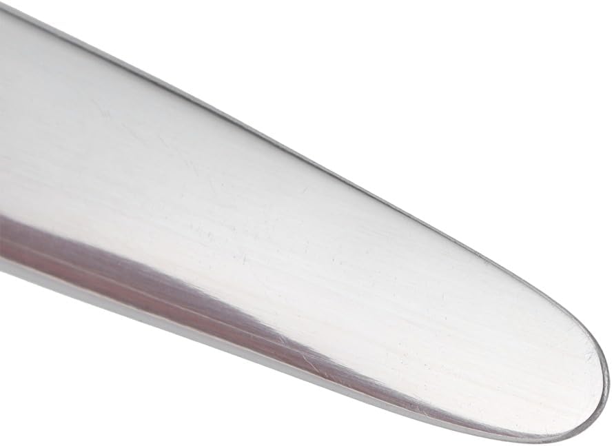 Stainless Steel Oyster Knife 8.19 Inch - Ergonomic Wooden Handle Oyster Opener Tool for Effortless Shucking of Clams and Mussels Seafood