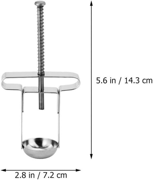 Manual Cherry Pitter Red Date Core Remover Stainless Steel Kitchen Fruit Pit Remover Tool for Home Cooking and Baking