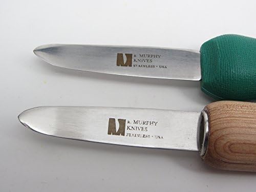 R Murphy Ramelson New Haven Oyster Shucking Knife, 1 Pack, Wood Handle