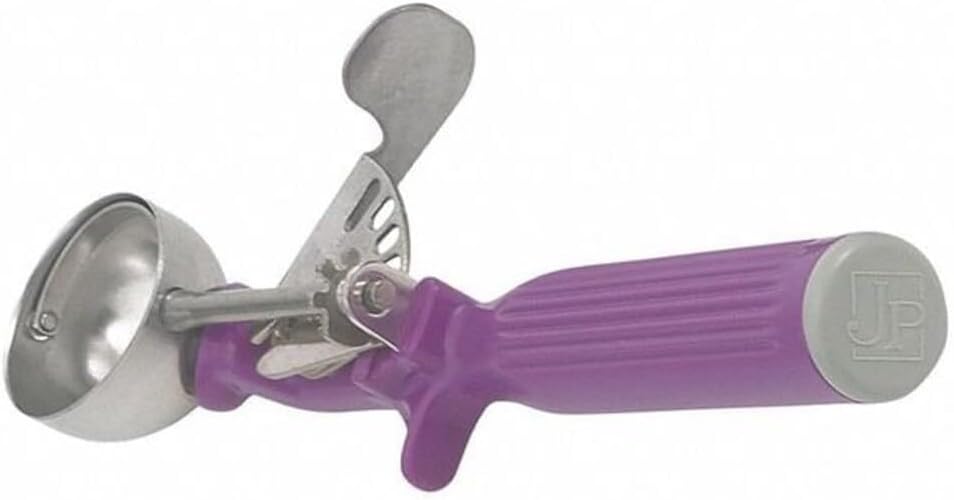 Vollrath 2-2/3 oz Stainless Steel Disher - Size 12,Green