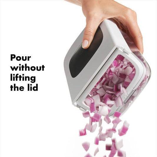 OXO Good Grips Vegetable and Onion Chopper with Easy Pour Opening