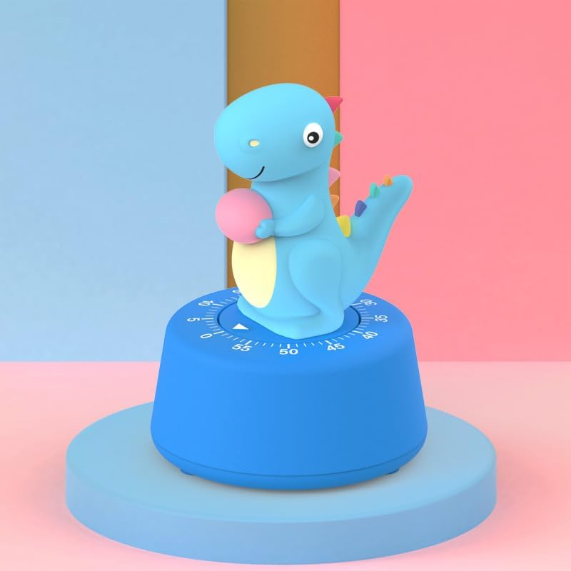 ELE DEPI Mechanical Kitchen Timer for Kids,Wind Up Egg Timer for Cooking.