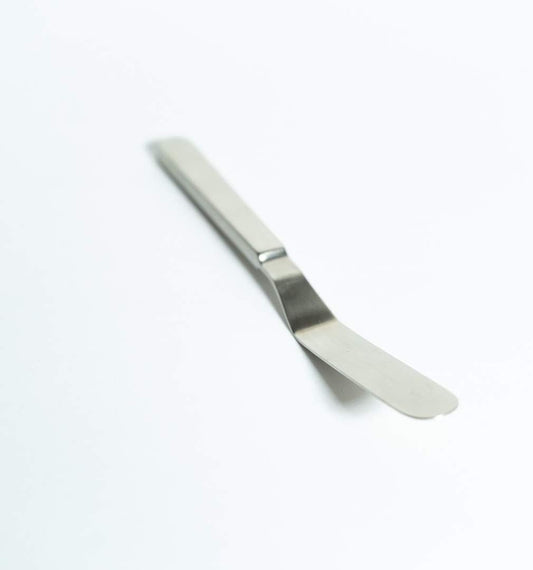 All Metal Offset Spatula/Great Gift/For Plating, Decorating, Cooking, Icing, Spreading/Natural Matte Stainless Steel 304.