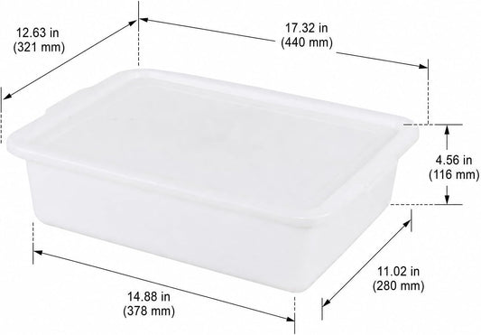 3 Pack Pizza Dough Proofing Container, Sourdough Rising Box