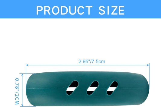 6 Pack Silicagel Pot Handle Covers 3 Inch Lid Handle Covers Green Handle Holder Grip Heat Insulation Handle Cover for Pan,Pot