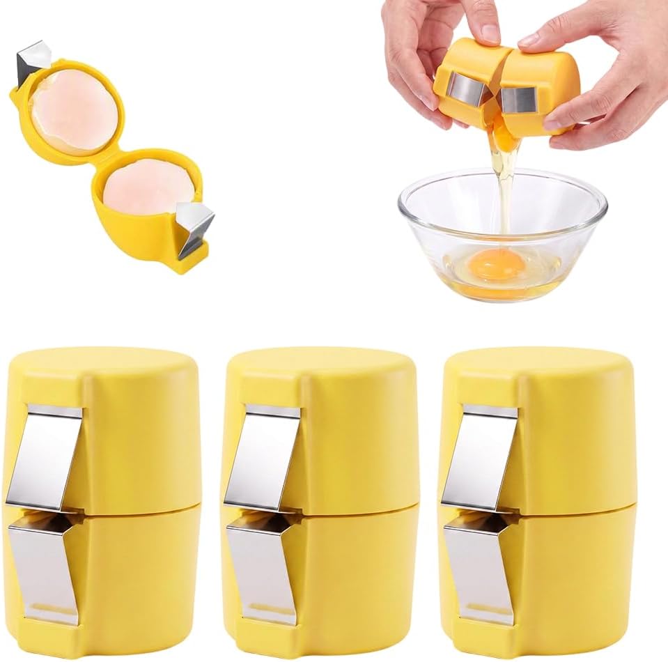 Egg Shell Opener,2026 New Quick Egg Cracker Tool for Eggs (3 PCS)