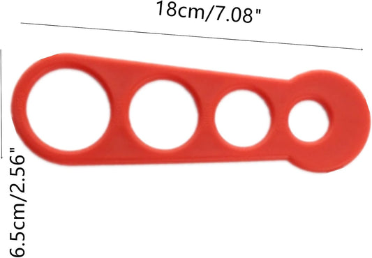 Spaghetti Measurer Tools, 2 Packs Spaghetti Spoon Spaghetti Gauge Measurer Portion Control Tool, Pasta Measure Tool Pasta Measure Ruler for Noodles Rice Noodles Pasta Spaghetti, Random Color