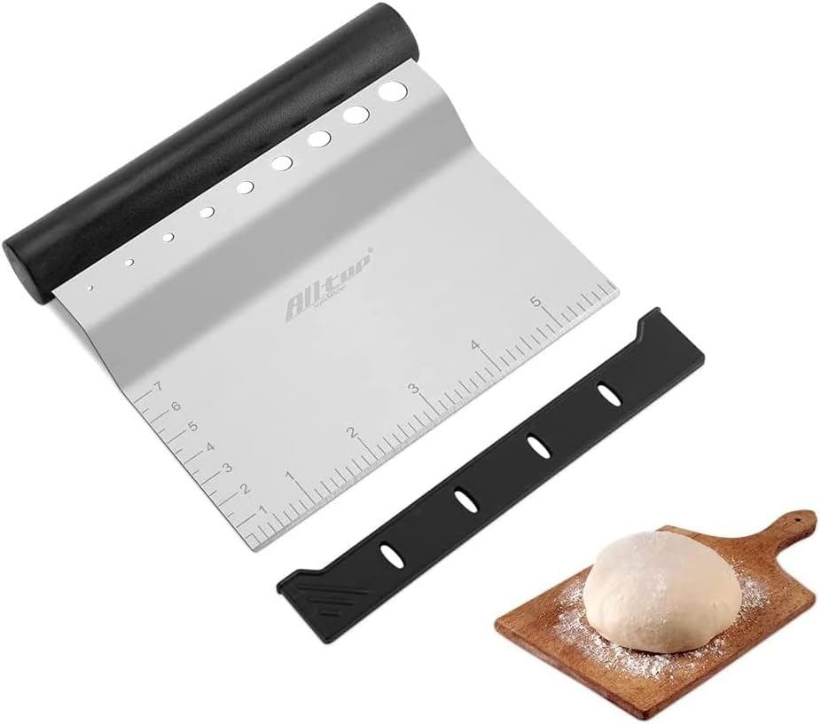 ALLTOP Dough Bench Scraper/Cutter/Chopper, 1 Pack