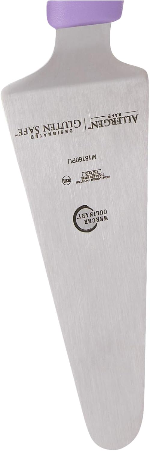 Mercer Culinary Millennia Bench Scraper, 5 7/8 Inch X 3 1/2 Inch Blade, Black Handle