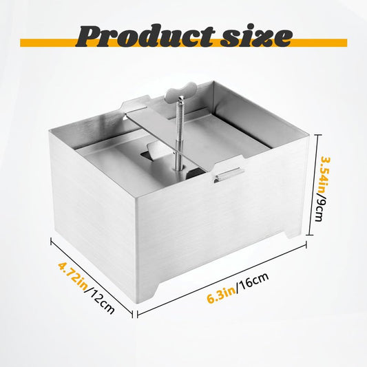 Stainless Steel Tofu Press with Presser Towel & Drip Tray