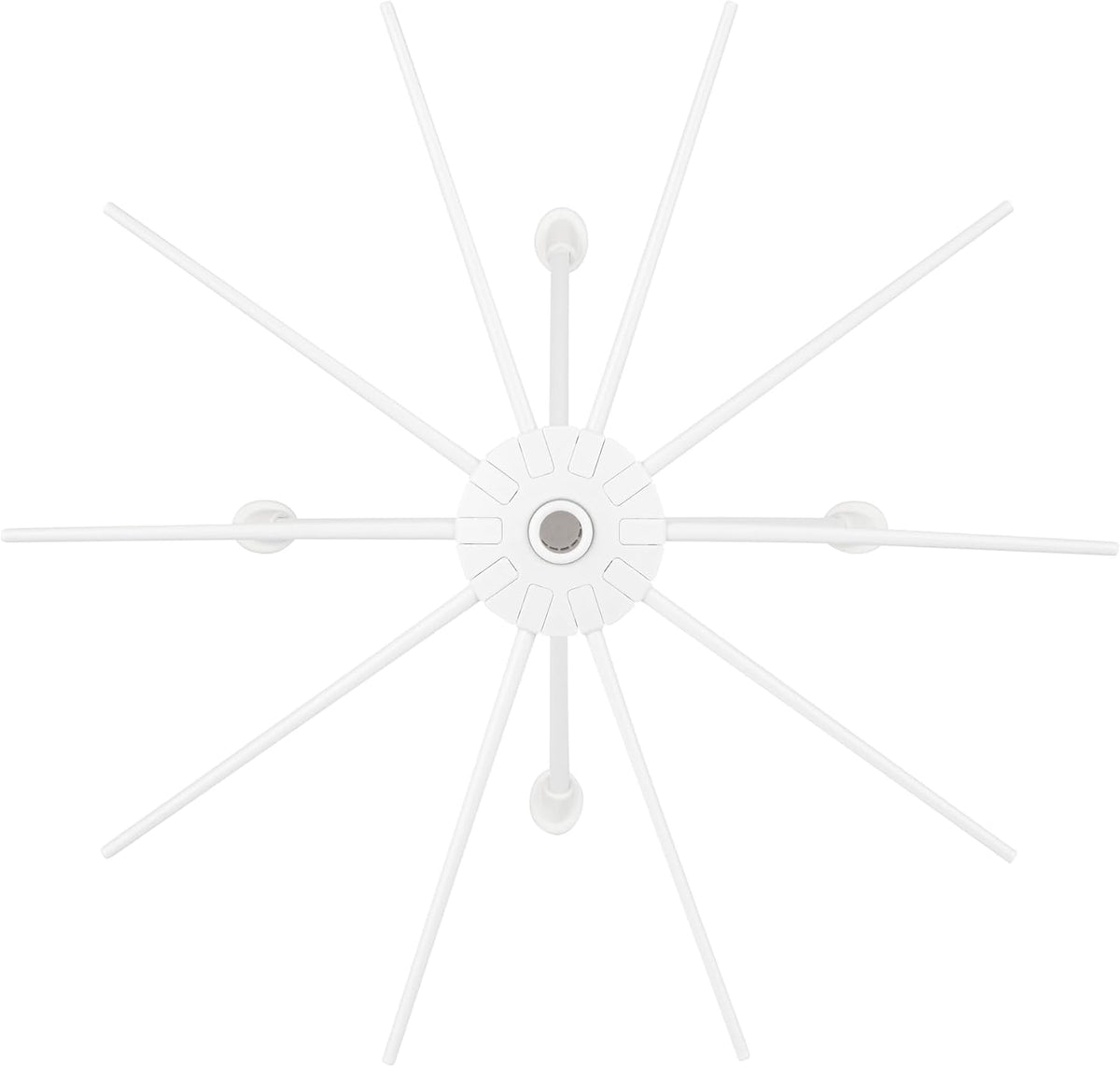 Restaurantware White Plastic lb Pasta Drying Rack, 15.7 x 11 in