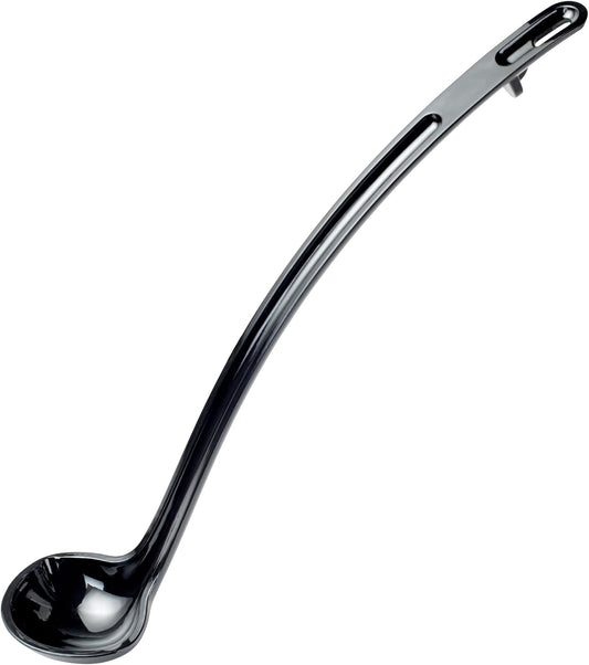 Winco 1/2 oz Red Stainless Steel Ladle
