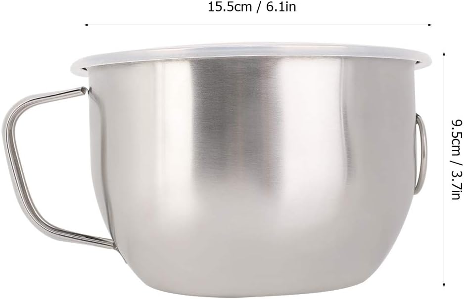 Haofy 1300ml Stainless Steel Instant Noodle Bowl with Handle Leakproof Lid for Soup Ramen Storage Suitable for Travel Home Office Use Easy Clean Durable Lightweight Food Container