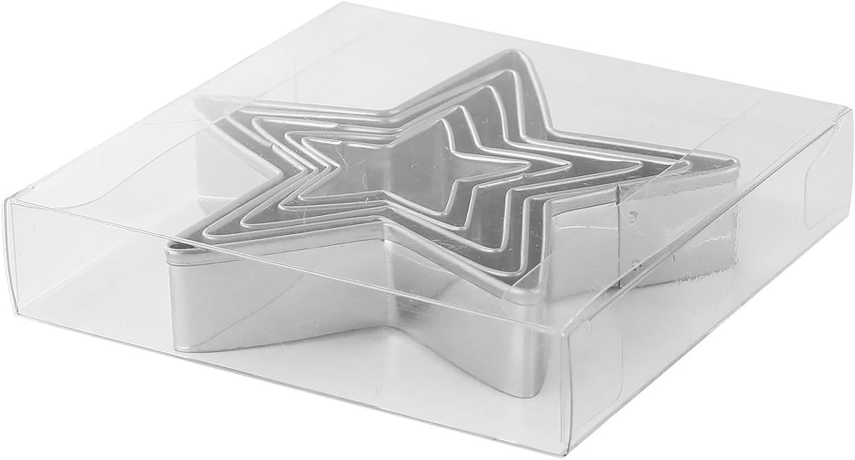 MrCookie 4" Large Christmas Cookie Cutters Set,Thickened Stainless Steel