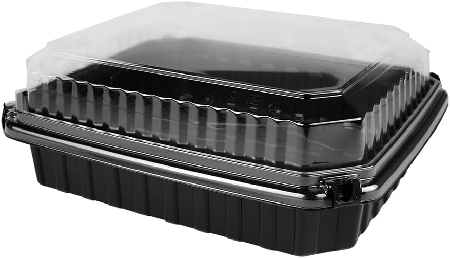 Ultra-Cold Freezer Containers, Frozen Meal Prep Storage with Lids | (-30°C/-22°F), Microwave & Freezer-Safe, Perfect for Frozen Meat, Seafood and Hot Meals, 10" x 8.2" x 3.7", 10 Packs