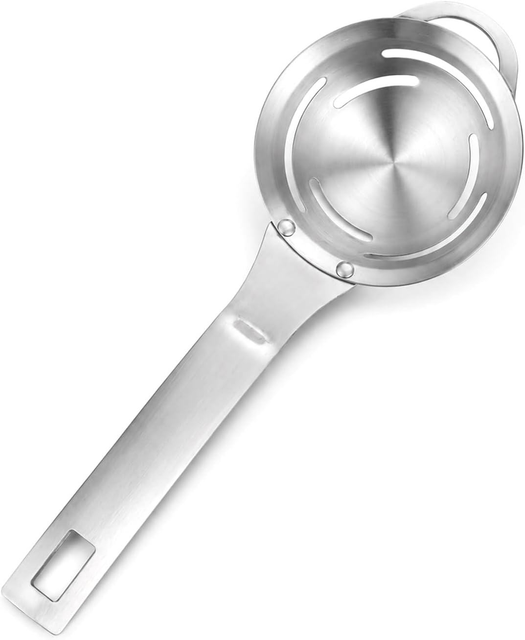 Egg Separator for Raw Eggs 6-Hole Egg Divider with Extended Handle