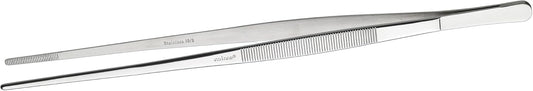 Winco 10" Heavy-Duty Plating/Tweezer Tong, Straight
