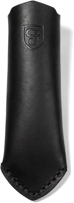 Field Company Brown Leather Handle Cover - USA Made Vegetable-Tanned Heat Protection for Field Company Cast Iron Skillets