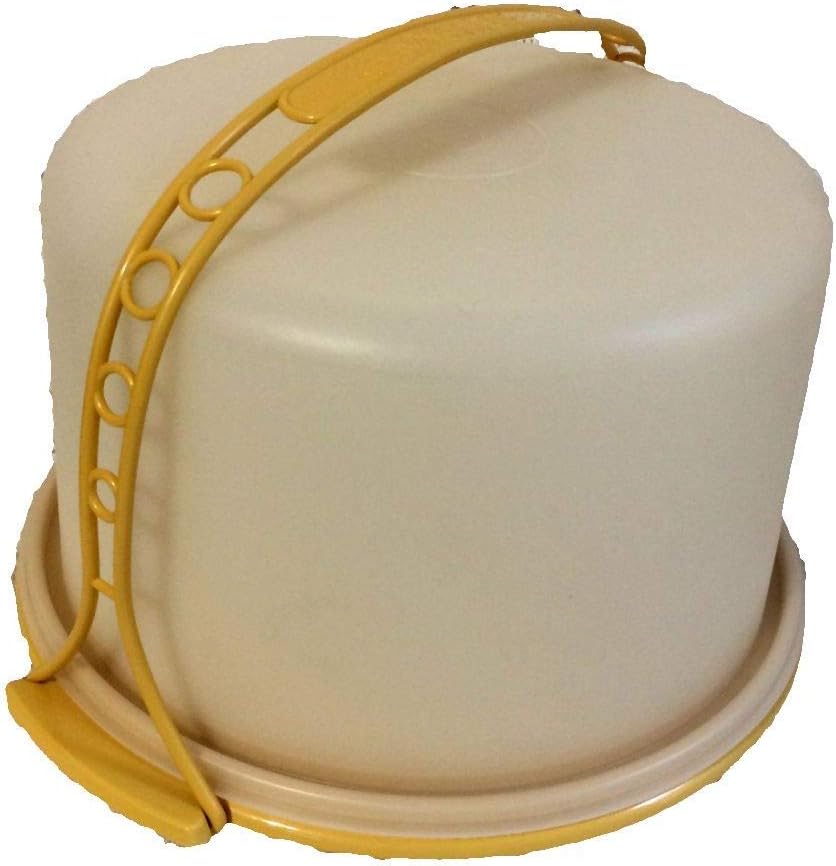 Tupperware Cake Taker with handle in various color choices or combinations, 10-Inch