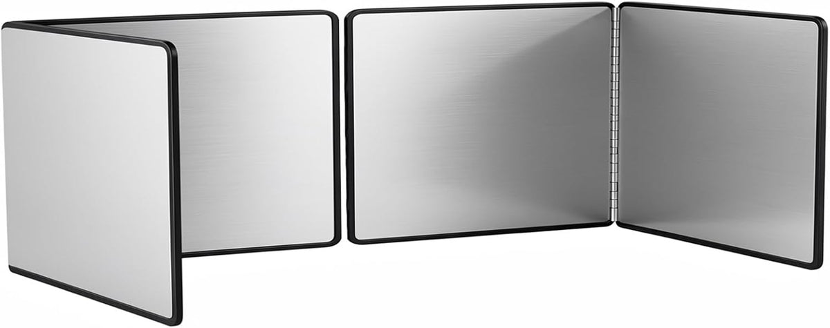2 Pcs Grease Splatter Guard 2-Sided Stainless Steel Stove Splash Guard