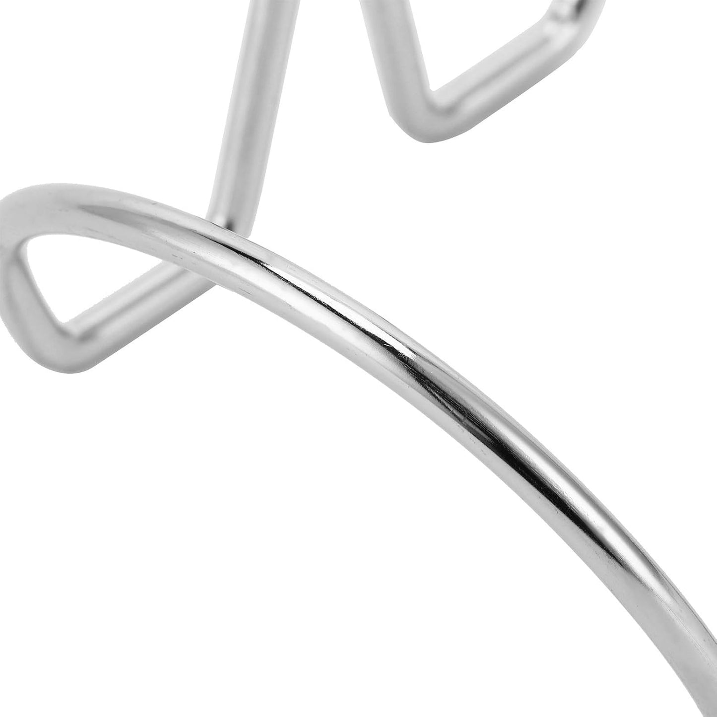 Taco Holders for the Individual Serving, 2 Pack Stackable Stainless Steel Taco Holder Stands Versatile Wire Taco Rack for Holding Hard or Soft Tacos (U-shaped 2 grid)