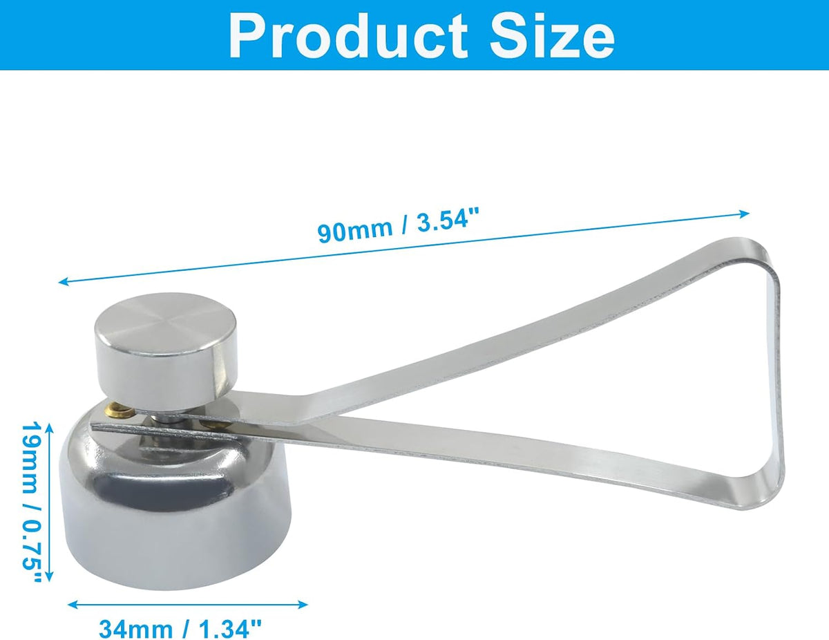 Stainless Steel Egg Cracker, 2Pcs