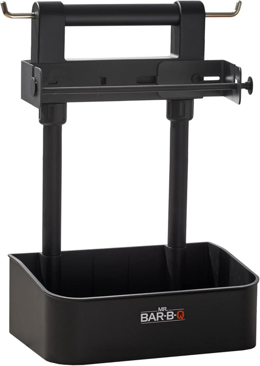 Mr. Bar-B-Q Collapsible Grilling Caddy, Store All Your BBQ Accessories in One Place, Perfect for Outdoor Cooking, Boating, Camping & RVs