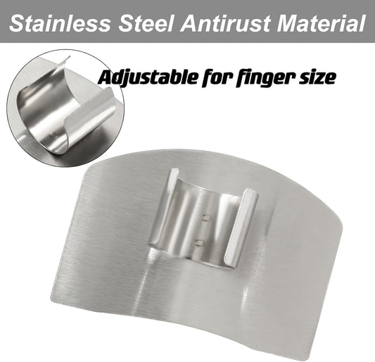 4 Pcs Stainless Steel Finger Guards
