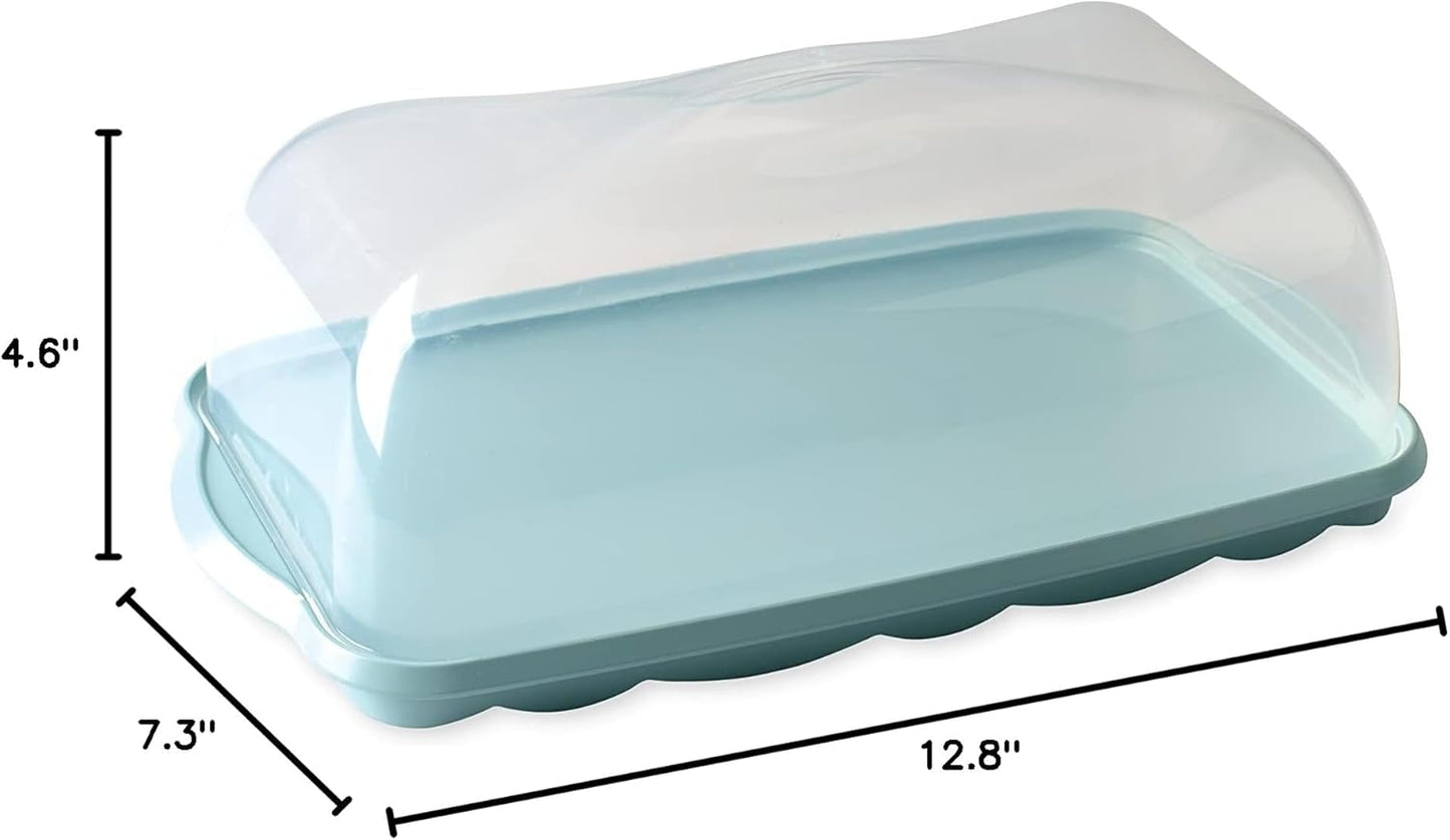 Nordic Ware Cakes and Cupcakes Carrier, Blue