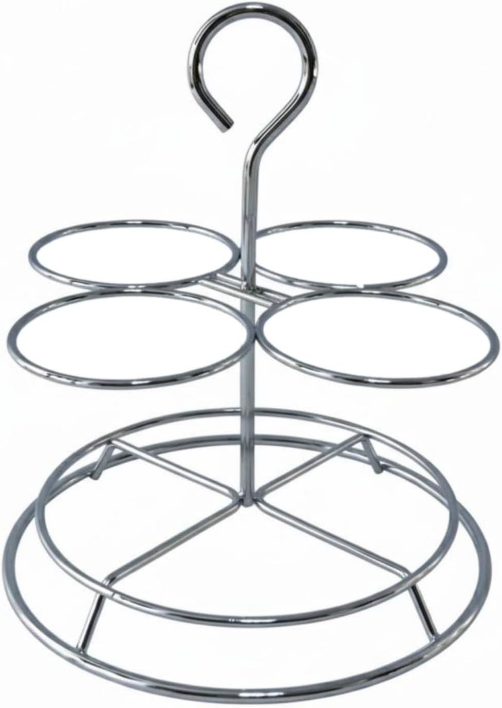 Condiment Bottle Rack Hangable Saving Metal Seasoning Holder, Dark Green
