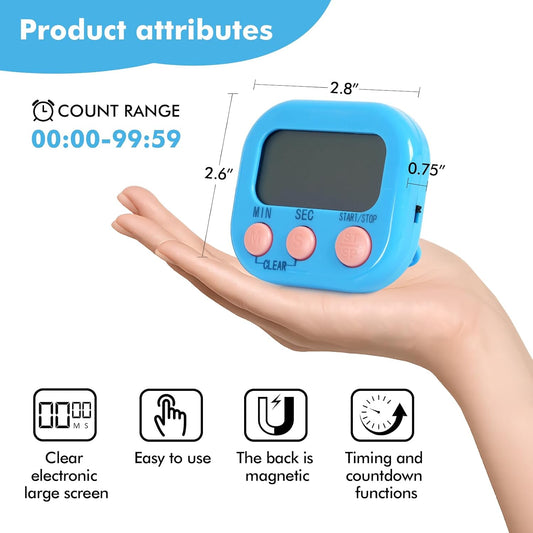 Digital Timer for Kids Classroom,Kitchen Timers for Cooking