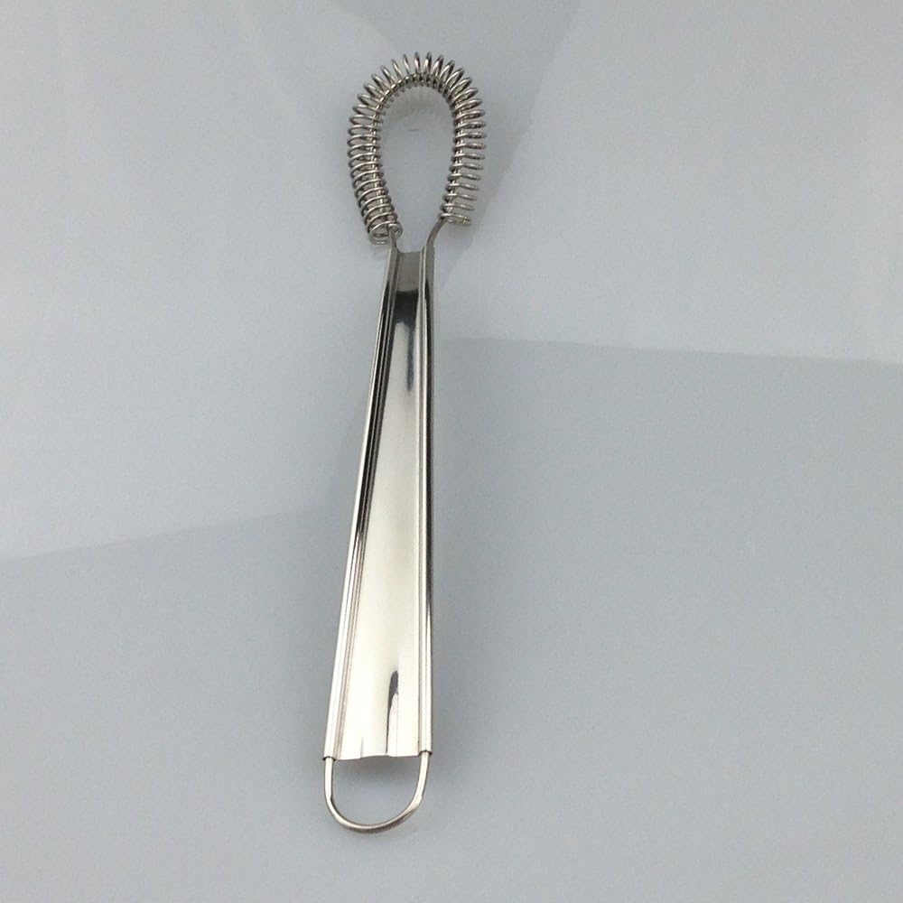 Stainless Steel Mini Spring Egg Beater Silicone Whisk Magic Hand Held Sauce Stirrer Blender Milk Frother Foamer Coffee Mixer (2Pack-Silicone+Steel coil)