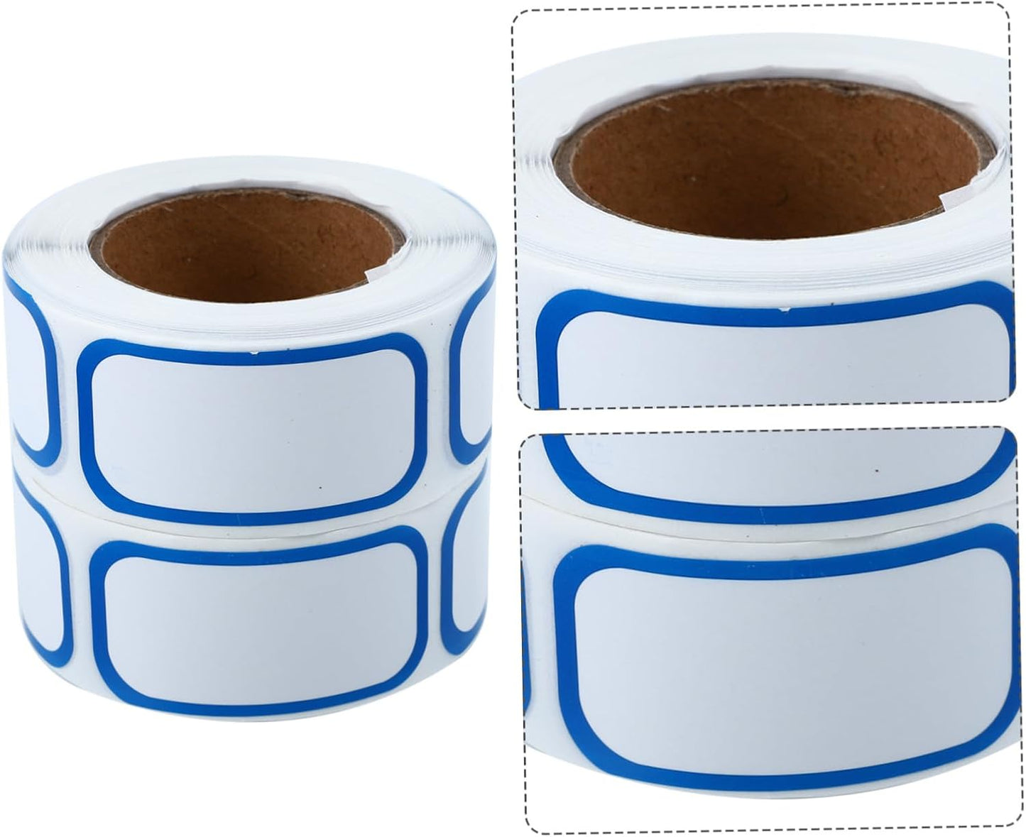 Angoily Easy Apply Food Date Stickers 6 Rolls Removable Labels for Pantry Circle Bottle Milk Storage Practical for Organization