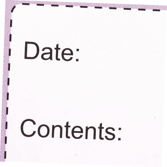 5rolls Safe Date Labels for Kitchen Pantry Writing Stickers Food Storage Labels Reusable Multipurpose Bottle Stickers