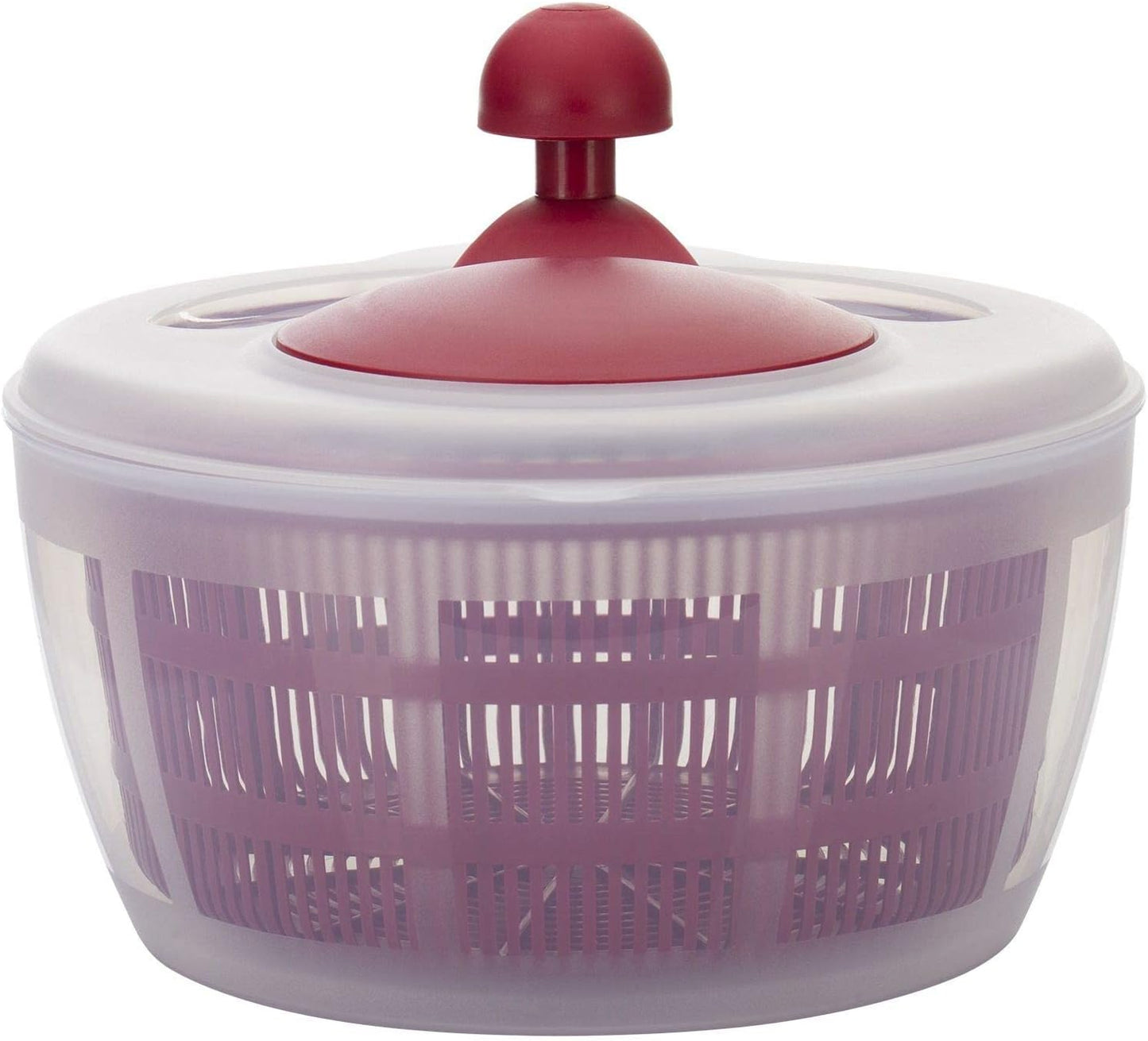 Westmark Germany Vegetable and Salad Spinner with Pouring Spout (Red/Clear)