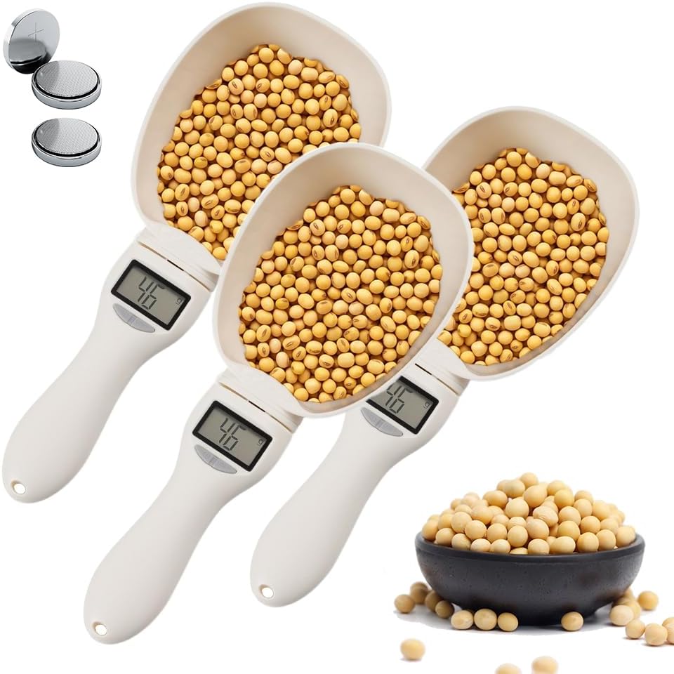 Digital Measuring Spoon, 2025 New Food Measuring Scoop Scale 800g / 0.1g High Precision with LCD Screen, Display Electronic Measuring Spoon for Kitchen Gadgets and Daily Meals (2)