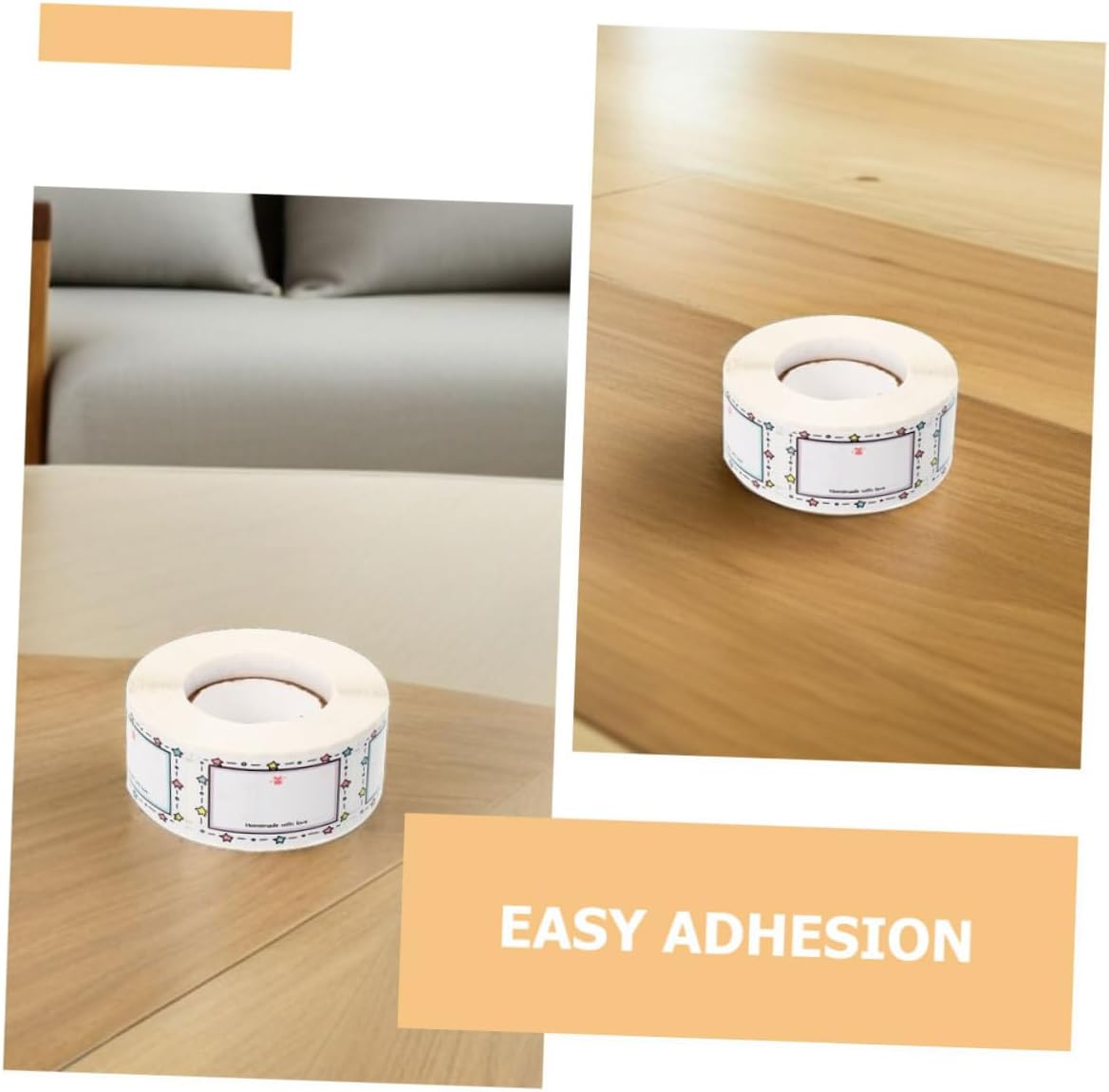 Handwriting Labels Oil-Resistant Rectangular Date Stickers for Food Containers Kitchen Refrigerator Storage Labels Self-Adhesive Stickers Removable Reusable