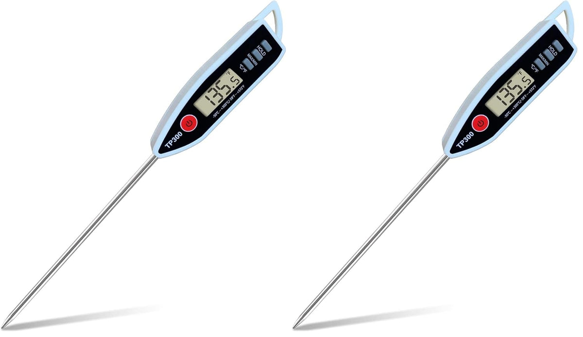 Digital Meat Food Thermometer for Candy Candle Milk BBQCooking Kitchen BBQ, Probe Instant Read Thermometer for Pork Deep Fry Roast Baking Temperature