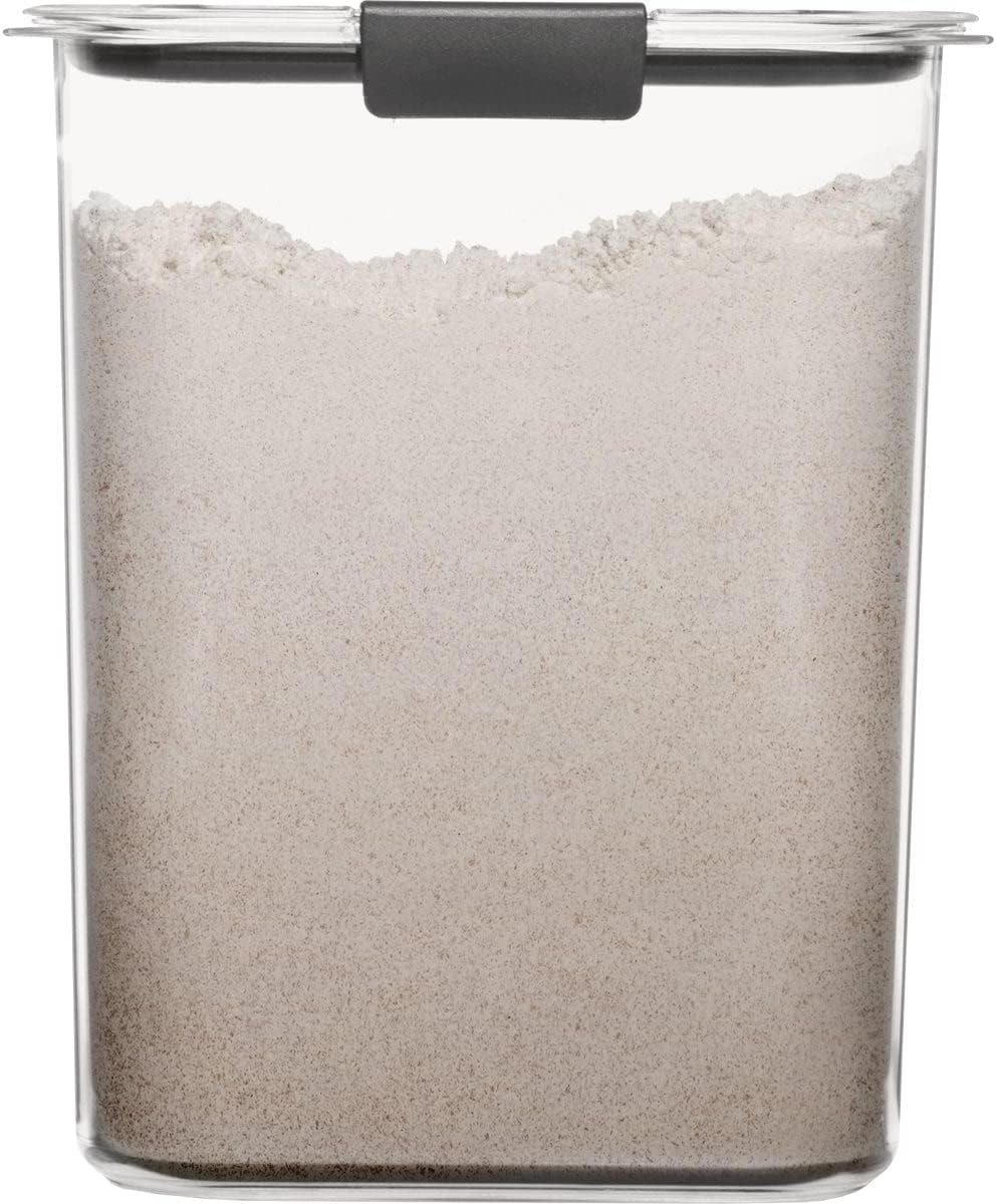 Rubbermaid Brilliance Pantry Airtight Food Storage Container, BPA-Free 7.8 Cup, Ideal for Brown Sugar - Efficient, Leak-Proof and Dishwasher-safe