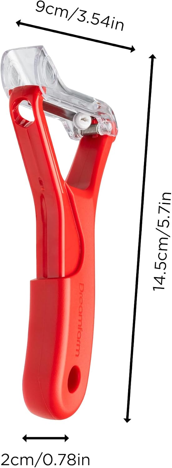 Dreamfarm Sharple Self-Sharpening Vegetable Peeler - Kermit Green