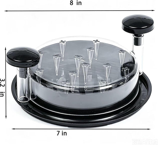 Chicken Shredder , Meat Shredder for Chicken, Pork, Beef - Large Chicken Breast,Twist Action, Visible Design, Anti-Slip Strip, Ergonomic Handle,