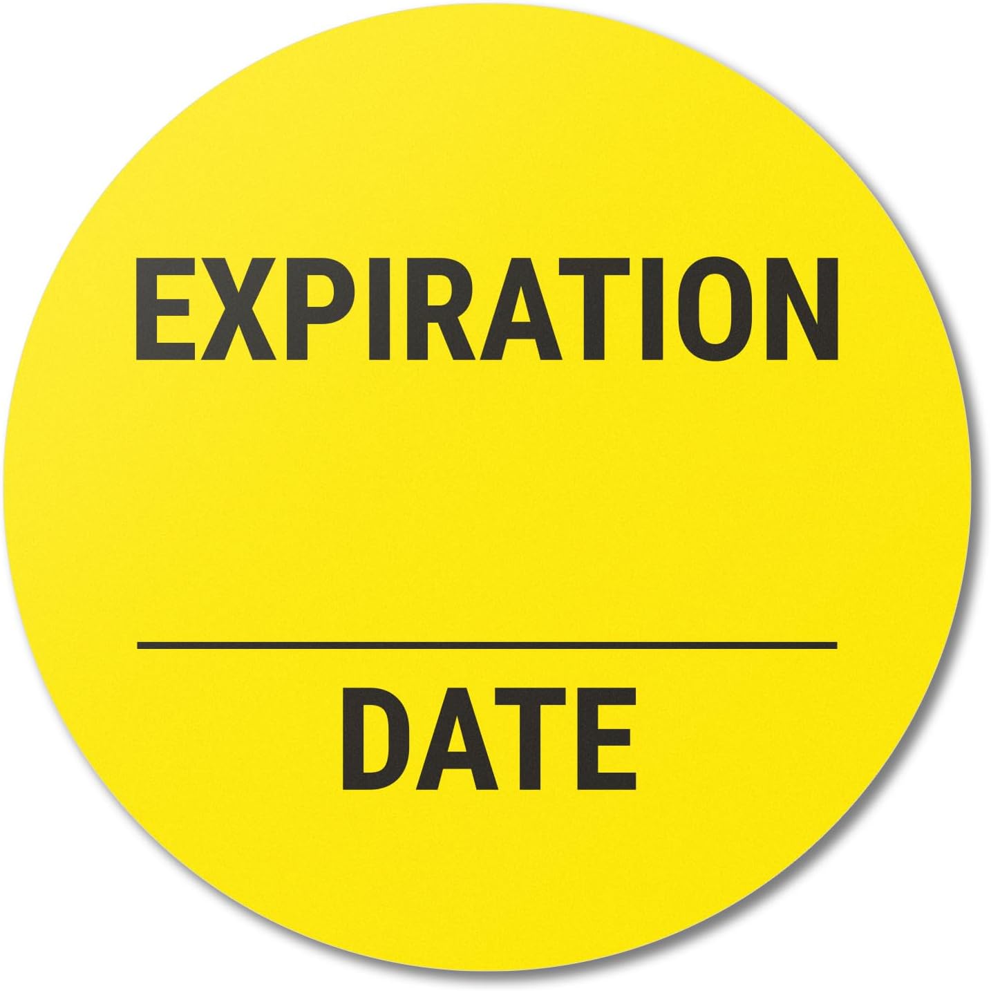 Use by/Expiration Food Date Labels (1.5 inch, Round - 300 Labels) Use by Date Stickers for Food Service, Dating Food Rotation, Best Before Food Prep, Delis or Restaurants