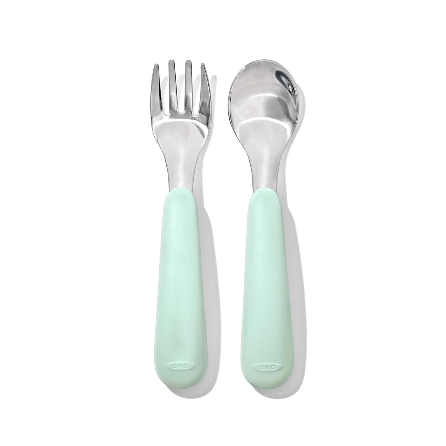 OXO Tot On-The-Go Fork and Spoon Set - Dusk