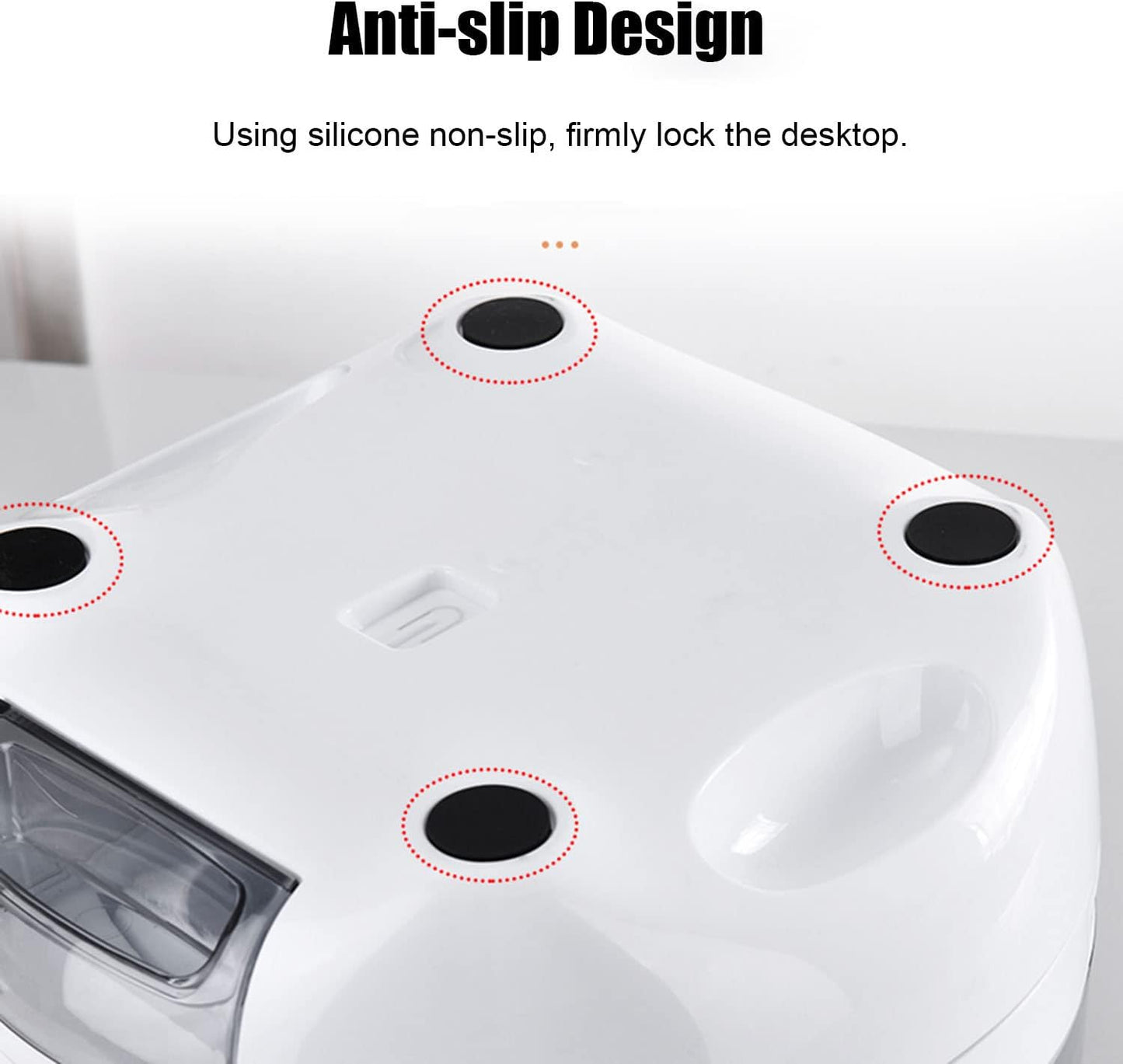 XIYAO 20Lbs Grain dispenser 360°Rotating Rice Dispenser 6 Grids Transparent Rotatable Cereal Storage Container with Sealed lid for Dry Food Beans Peanut Barley Millet Seeds