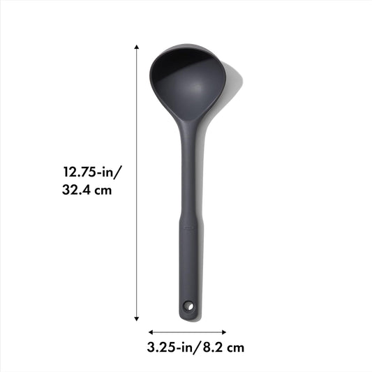 OXO Good Grips Silicone Everyday Ladle - Peppercorn