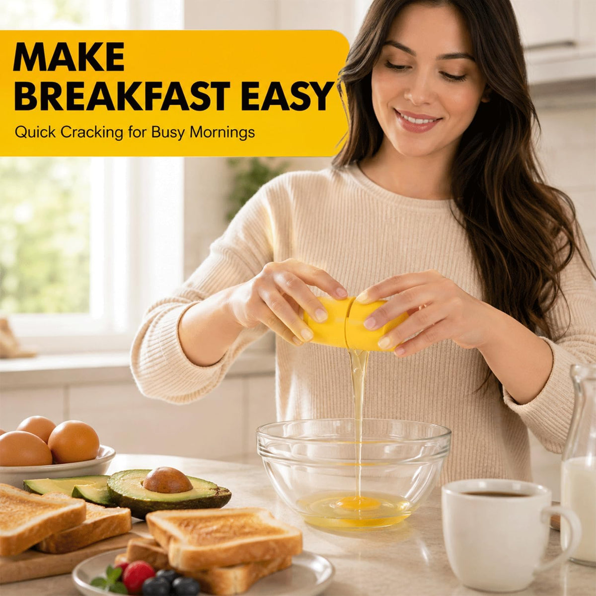 3pcs Stainless Steel Egg Shell Opener and Separator, Egg Cracker Cutter Tool for Hard Boiled Egg Peeler Egg Cube Egg Separator Handheld Home Kitchen easy to use daily
