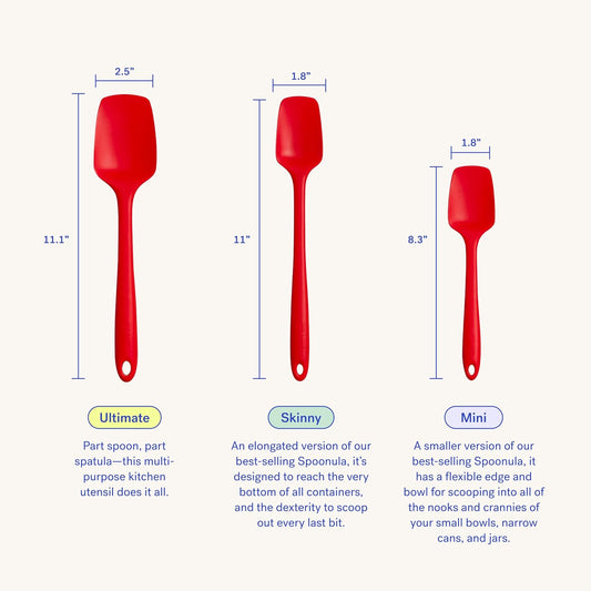 GIR Premium Silicone Seamless Spoonula – Ultimate, Sprinkles